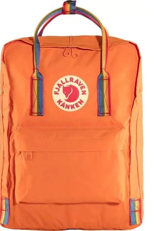 Plecak fjallraven - kanken rainbow burnt orange 16l