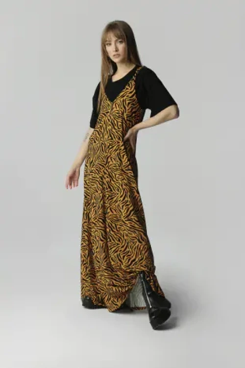 Sukienka wiktoria - tygrysi print