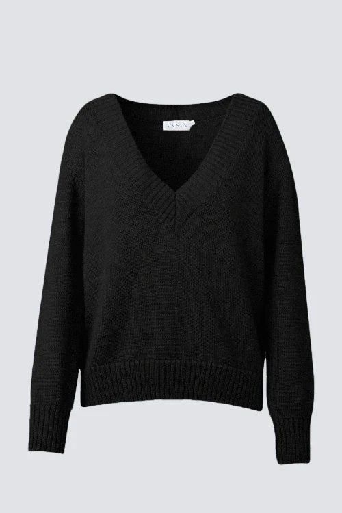 Sweter miss timeless black