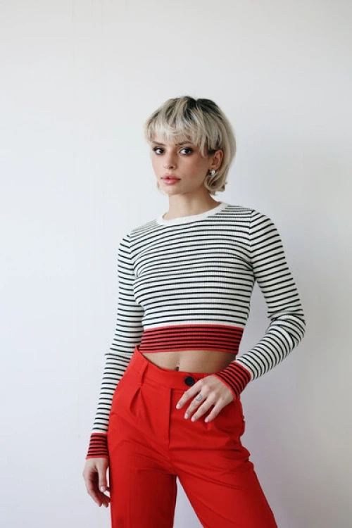 Sweter cropped milano