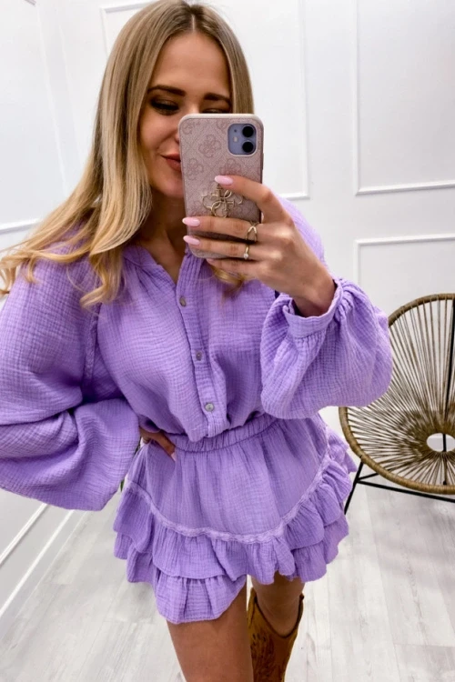 Komplet milagros lila