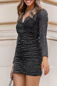 Deezee.pl - Czarna sukienka mini ilary