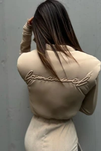 Charlottefashion.pl - Kurtka beżowa sensation w412