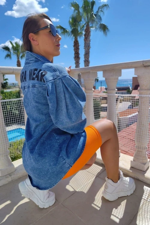 Kurtka jeansowa oversize chiara wear lima