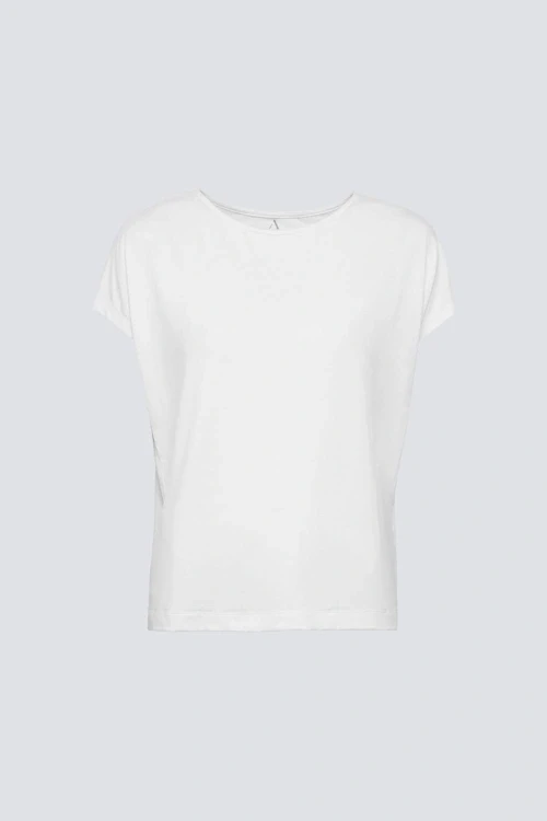 T-shirt miss feminine off white