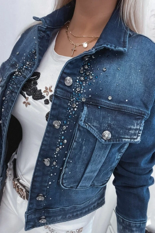Dshe-katana jeans sequins