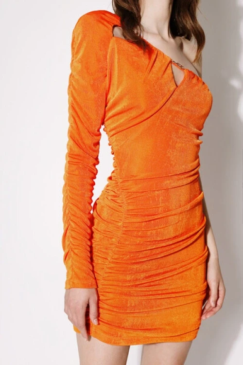 Sukienka liv orange