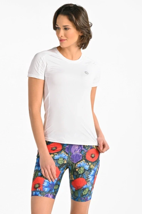 Krtkie legginsy z tamami stabilizujcymi meadow mosaic