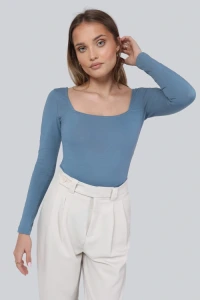 Ansin.pl - Body miss fancy silver blue