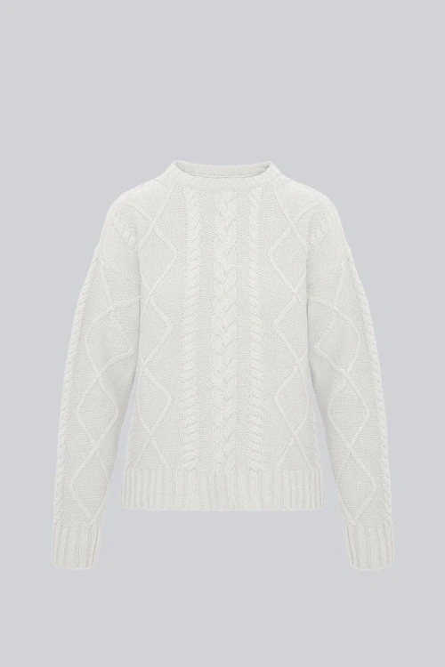 Sweter miss lovely creme