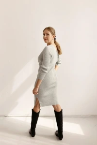 Nowości - Sukienka dzianinowa so stylish
