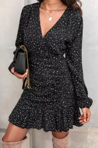 Deezee.pl - Czarna sukienka mini coco stars
