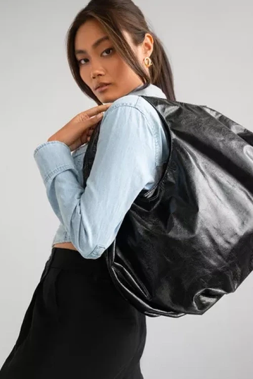 Czarna torebka shopper your back deezee&ccc