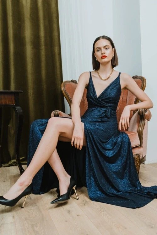 Sukienka charlotte granat