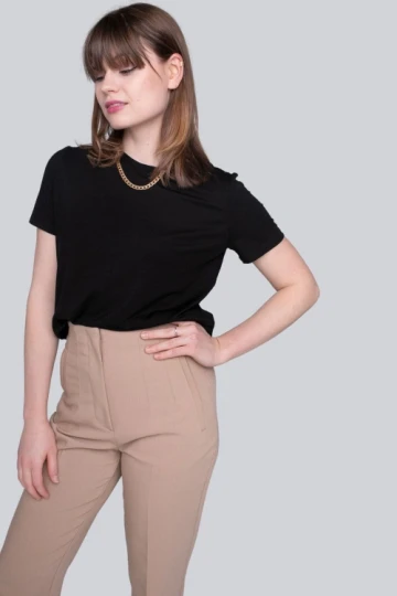 T-shirt miss basic black